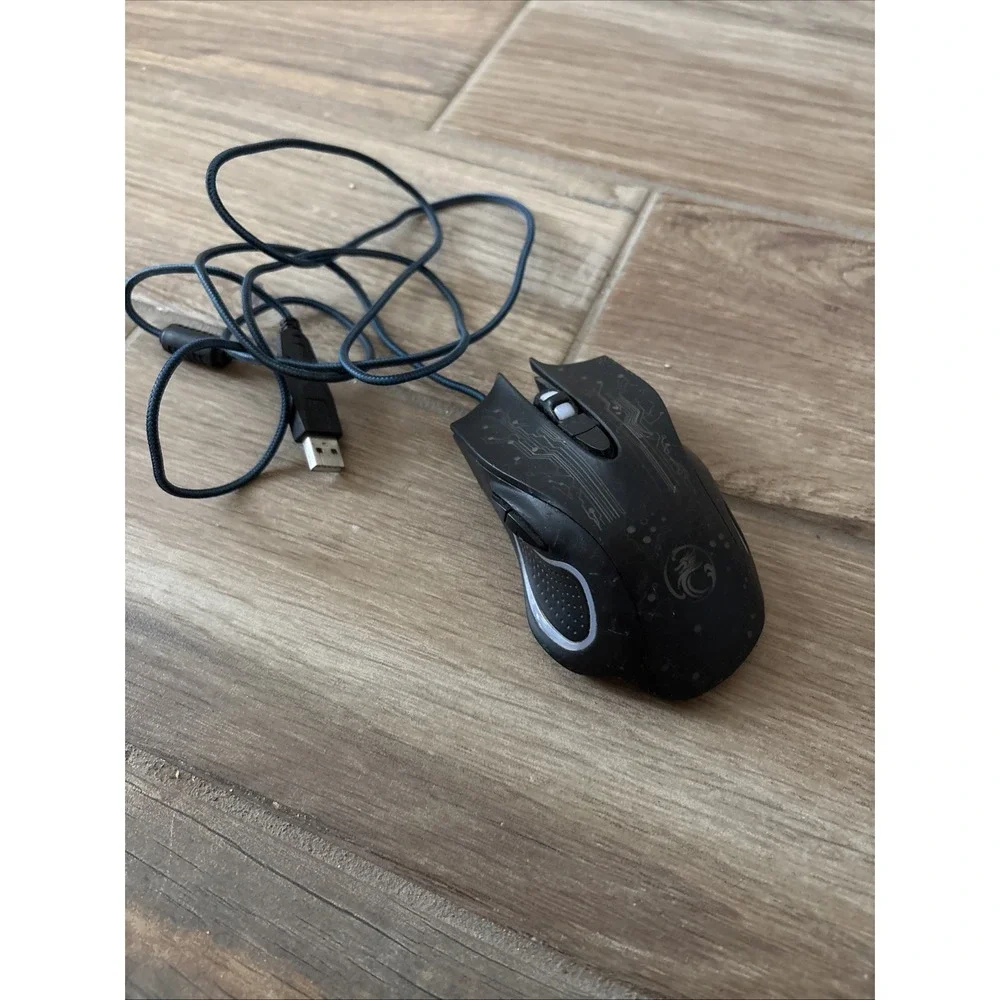 Estone‎ X9 Gaming 6 BUTTONS ERGONOMIC OPTICAL MOUSE 4000DPI WIRED USB